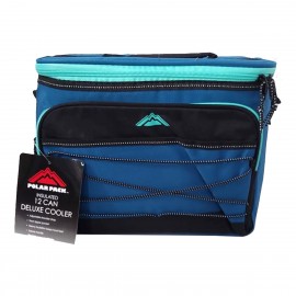 Bolsa Hielera Plegable 12 latas Polar Pack Azul