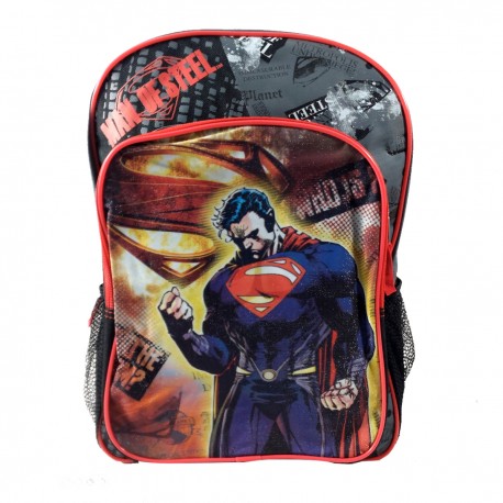 Mochila Escolar para Niños de Superman