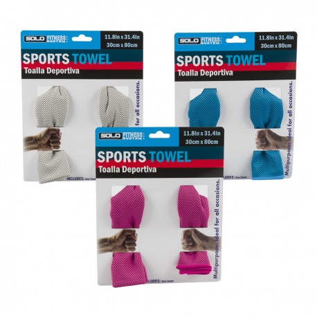 Kit de 3 Toallas Deportivas Absorventes