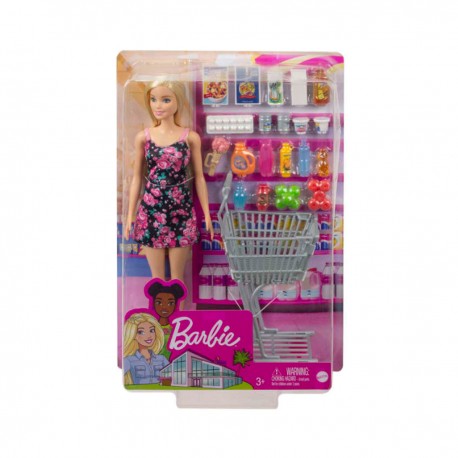 Muñeca Barbie de Compras