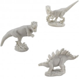 Paquete De 3 Dinosaurios Para Pintar