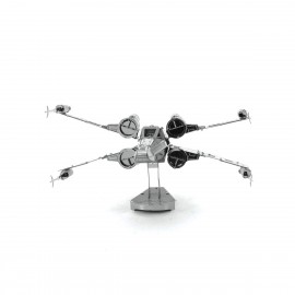Modelo de Metal 3d Caza Star Fighter X-Wing Star Wars