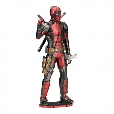 Modelo de Metal 3d Marvel Deadpool