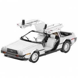 Modelo de Metal 3d DeLorean Back To The Future