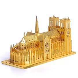 Rompecabezas de Metal 3d Notre Dame De París