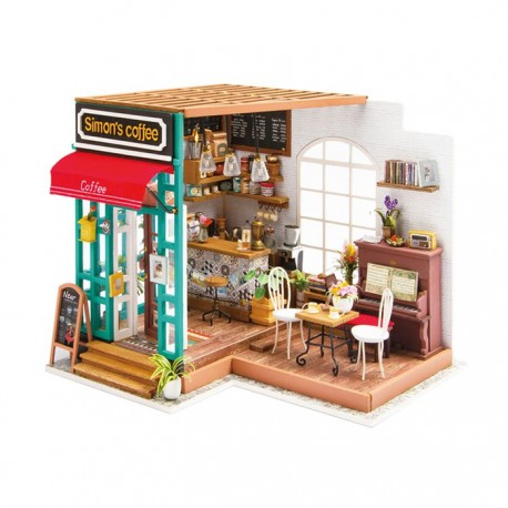 Casa Miniatura Armable Café de Simón