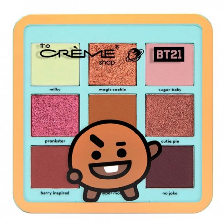 Paleta de sombras de ojos BT21 9 tonos SHOOKY