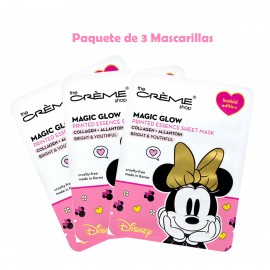 Paquete de 3 Máscarillas Magic Glow de Minnie