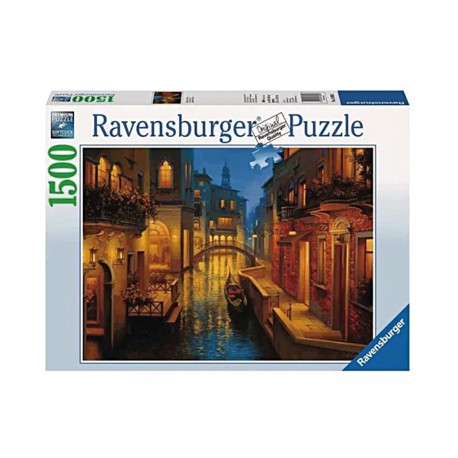 Rompecabezas Ravensburger Aguas De Venecia Italia 1000pz