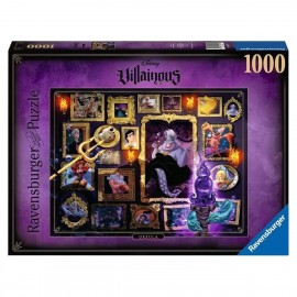 Rompecabezas Ravensburger Villanos Ursula 1000 Pzs