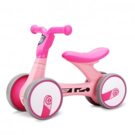 Triciclo De Equilibrio Bicicleta Paseo Rosa Niños B.duck