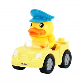 Juguete Mini Carrito De Pato Policía Niño Diversión